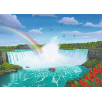RAVENSBURGER Puzzle Niagarské vodopády 1000 dílků