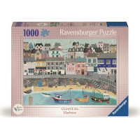 RAVENSBURGER Puzzle Klidný pobřežní přístav 1000 dílků