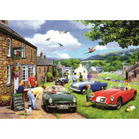RAVENSBURGER Puzzle Odpočinkový den v údolí 1000 dílků