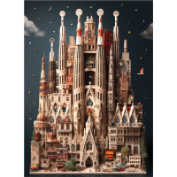 ANATOLIAN Puzzle Sagrada Familia 1000 dílků