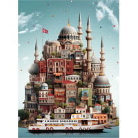 ANATOLIAN Puzzle Tophane 1000 dílků