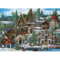 ALIPSON Puzzle Vánoční skřítek 1000 dílků