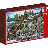 ALIPSON Puzzle Vánoční skřítek 1000 dílků