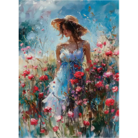 ANATOLIAN Puzzle Vlčí máky 1000 dílků