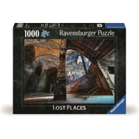 RAVENSBURGER Puzzle Ztracená místa: Klenutá chodba 1000 dílků