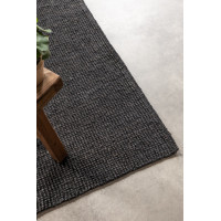 Běhoun Bouclé Jute 105976 Black