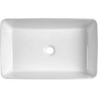Aqualine Keramické umyvadlo na desku, 54x33cm, bílá 54331