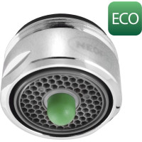 Sapho NEOPERL perlátor úsporný ECO PUSH 5 l/min, vnější závit M24x1, chrom 3075.103
