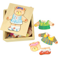 Bigjigs Toys Oblékací puzzle Paní medvědice