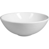 Aqualine Keramické umyvadlo na desku, Ø 40cm, bílá 40155