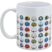 STOR Hrneček keramický 325 ml Pokeballs