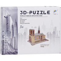 JOKOMISIADA 3D puzzle Katedrála Notre Dame, Paříž 77 dílků