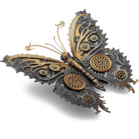 METAL EARTH 3D puzzle Steampunkový motýl
