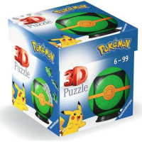 RAVENSBURGER 3D Puzzleball Pokémon: Dusk Ball 54 dílků