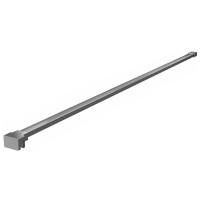 Upevňovací rameno ke sprchové zástěně MEXEN KIOTO - na 8 mm sklo - gun grey