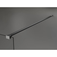 Upevňovací rameno ke sprchové zástěně MEXEN KIOTO - na 8 mm sklo - broušené gun grey