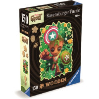 RAVENSBURGER Dřevěné obrysové puzzle Groot 150 dílků