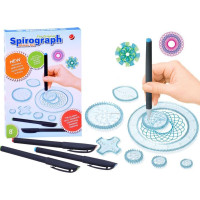 PIXINO Set kreslících šablon - spirograf
