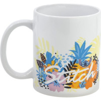 STOR Hrneček keramický 325 ml Stitch Pineaple