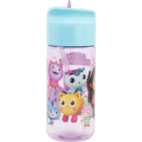 STOR Láhev na pití Tritan Gábinin kouzelný domek 430 ml