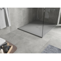 Sprchová SMC vanička MEXEN HUGO 100x130 cm - šedá, 42611013