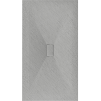 Sprchová SMC vanička MEXEN HUGO 100x150 cm - šedá, 42611015
