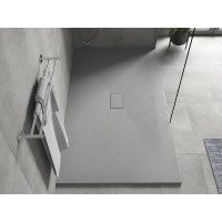 Sprchová SMC vanička MEXEN HUGO 100x150 cm - šedá, 42611015