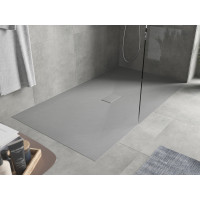 Sprchová SMC vanička MEXEN HUGO 100x150 cm - šedá, 42611015