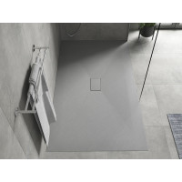 Sprchová SMC vanička MEXEN HUGO 100x150 cm - šedá, 42611015