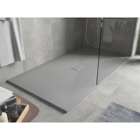 Sprchová SMC vanička MEXEN HUGO 100x150 cm - šedá, 42611015