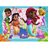 RAVENSBURGER Puzzle Ariel 4v1 (12, 16, 20, 24 dílků)