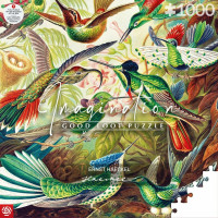 GOOD LOOT Puzzle Imagination: Ernst Haeckel - Kolibříci 1000 dílků