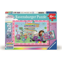 RAVENSBURGER Puzzle Gábinin kouzelný domek 2x24 dílků