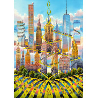 GOOD LOOT Puzzle Imigination: Tytus Brzozowski - New York 1000 dílků