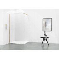 Variabilní sprchová zástěna MEXEN KIOTO 75x200 cm, 8 mm - čiré sklo