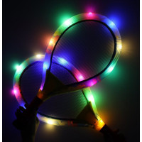 KIK Velké LED pálky na plážový tenis,badminton