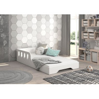 Dětská Montessori postel MALU 160x80 cm - bílá