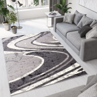 Kusový koberec TAPIS Dunes - tmavě šedý