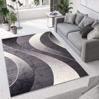 Kusový koberec TAPIS Waves - šedý