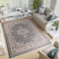 Kusový koberec COLORADO Rosette - modrý