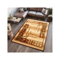 Kusový koberec ANTOGYA Rim - světle béžový/hnědý