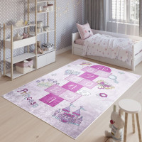 Dětský koberec EMMA - Skákací panák - Princezna