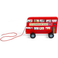 Bigjigs Toys Tahací hračka Londýnský autobus
