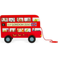 Bigjigs Toys Tahací hračka Londýnský autobus