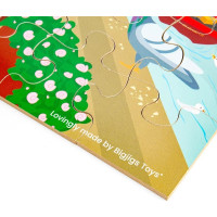 Bigjigs Toys Dřevěné podlahové puzzle Londýn