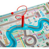 Bigjigs Toys Magnetické bludiště Londýn