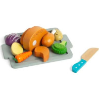Bigjigs Toys Sada Pečené kuře se zeleninou