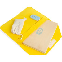 Bigjigs Toys Dřevěný magnetický notebook