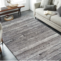 Kusový koberec PANNE floor - odstíny šedé