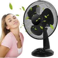 Stolní ventilátor FRIO - černý